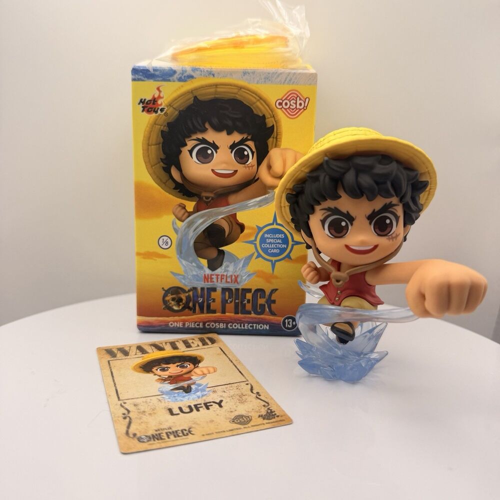 Netflix One Piece Cosbi Figure Series Hot Toys 4-Inch Figure Confirmed Luffy